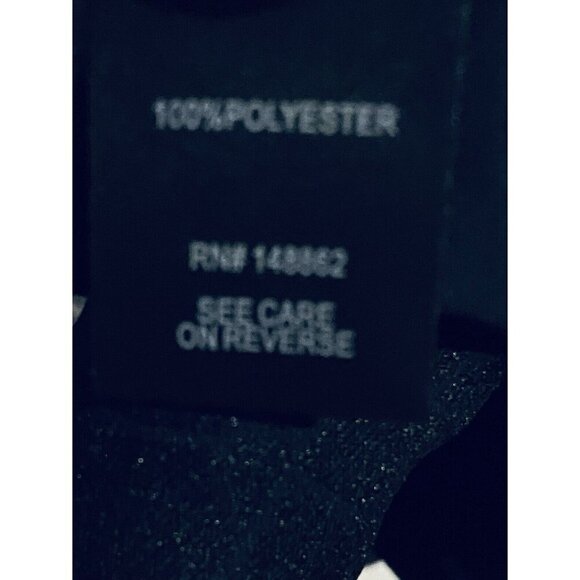 Torrid Top Womens 1X Black Harper Sheer Floral Popover 3/4 Sleeve Whimsigoth - Picture 7 of 9